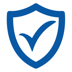 Safeguarding Blue Icon