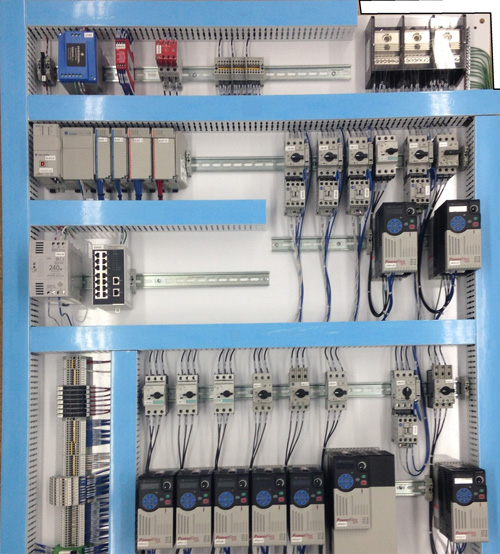 Control Panel with PLC